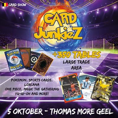 Card Junkiez - TCG verzamelbeurs voor Pokémonkaarten, Magic: The Gathering, Yu-Gi-Oh!, Lorcana, ....