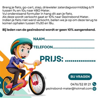 2dehands fietsenverkoop