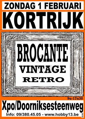Retro, Brocante, Vintage te Kortijk