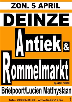 Antiek & Rommelmarkt te Deinze