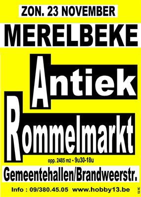 Antiek & Rommelmarkt te Merelbeke
