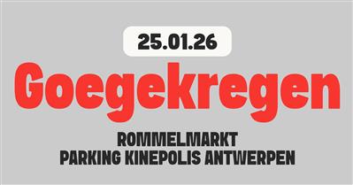 Rommelmarkt Kinepolis Antwerpen