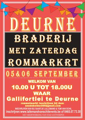 Braderij en rommelmarkt Gallifortlei