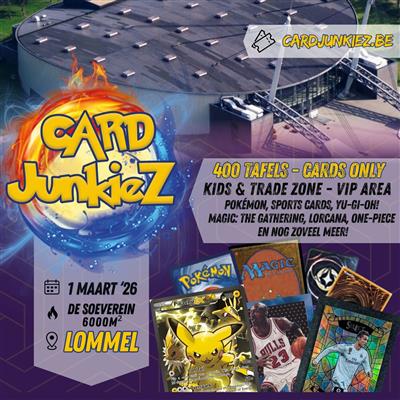 Card JunkieZ - Pokémon, Lorcana, One Piece, Magic: The Gathering, Sports cards en meer!