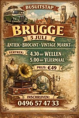 Bus uitstap naar de grootste markt van Vlaanderen 