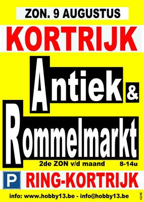 Antiek & Rommelmarkt te Kortrijk