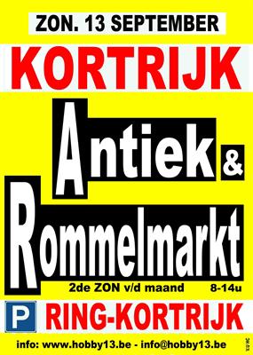 Antiek & Rommelmarkt te Kortrijk