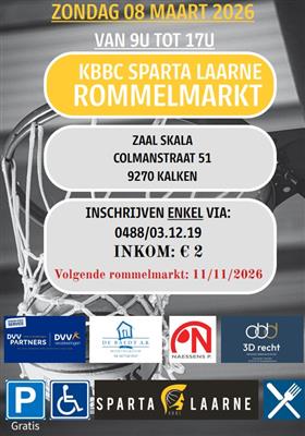 K.B.B.C. Sparta Laarne Rommelmarkt