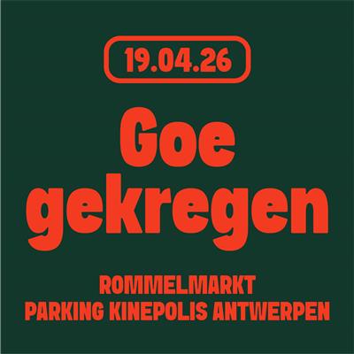 Indoor rommelmarkt parking Kinepolis Antwerpen