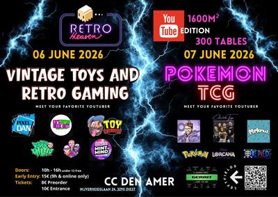 Retro heaven Vintage toys and Retro games beurs 