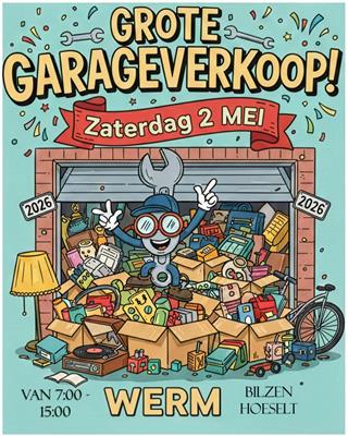 Garagaverkoop Werm (Bilzen-Hoeselt)
