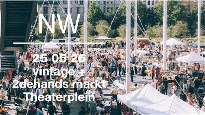 Vintage + tweedehandsmarkt op 't Theaterplein