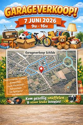 Garageverkoop meerdere adressen 