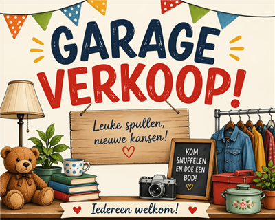 ***Garageverkoop in Semmerzake – 5de editie!** *