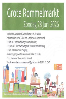 Grote rommelmarkt