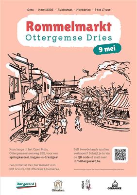 Rommelmarkt Gent: Noendries, Ruststraat