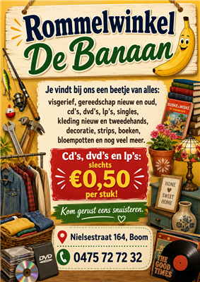 Rommelwinkel De Banaan