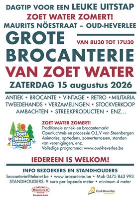 Grote Brocanterie van Zoet Water - Oud-Herverlee