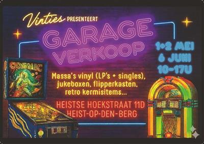 Vinyl en vintage uitverkoop