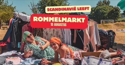 Gratis rommelmarkt Scandinaviëstraat Gent.