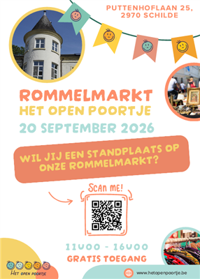 Rommelmarkt Het Open Poortje 