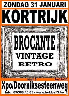 Retro, Brocante, Vintage te Kortrijk