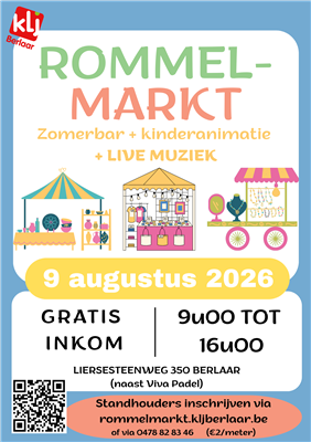 Rommelmarkt KLJ Berlaar