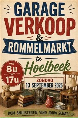 Garage verkoop en Rommelmarkt Hoelbeek