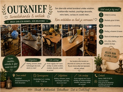 Elke Week Nieuwe Schatten | Antiek • Vintage • Retro • Decoratie