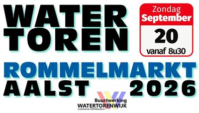 Grote rommelmarkt Watertorenwijk Aalst